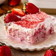 Strawberry Tres Leche Cake by Chrissy
